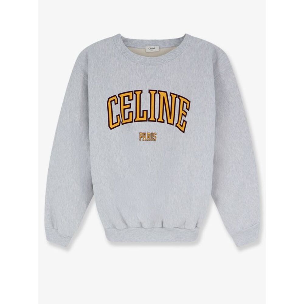 Celine Women Loose Fit Cotton Sweatshirt